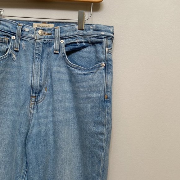 ❗️SOLD❗️Madewell Light Blue The Mom Jeans Size 27 - Picture 3 of 9
